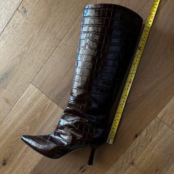 Dear Frances Brown Croc Boot size 39 - Picture 5 of 7